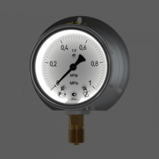 Манометры железнодорожные МПф с LED подсветкой Манометры железнодорожные МПф с LED подсветкой